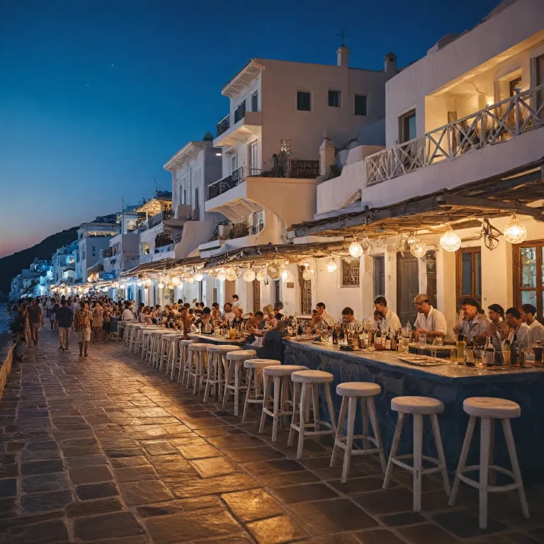 Mykonos nightlife: premium mixology and signature cocktails for an unforgettable island experience