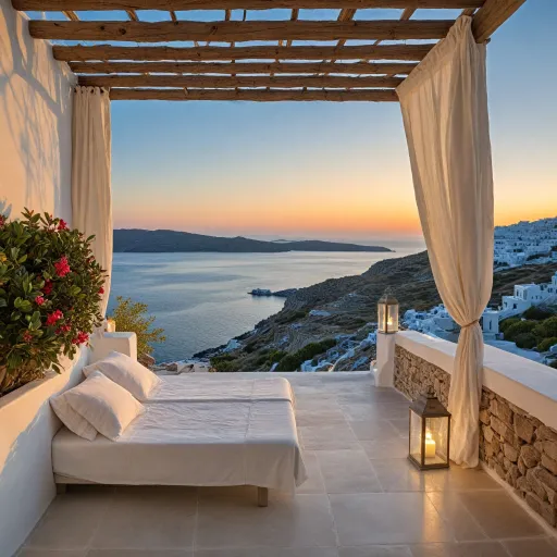 Honeymoon suites in Mykonos with sea views and private pools
